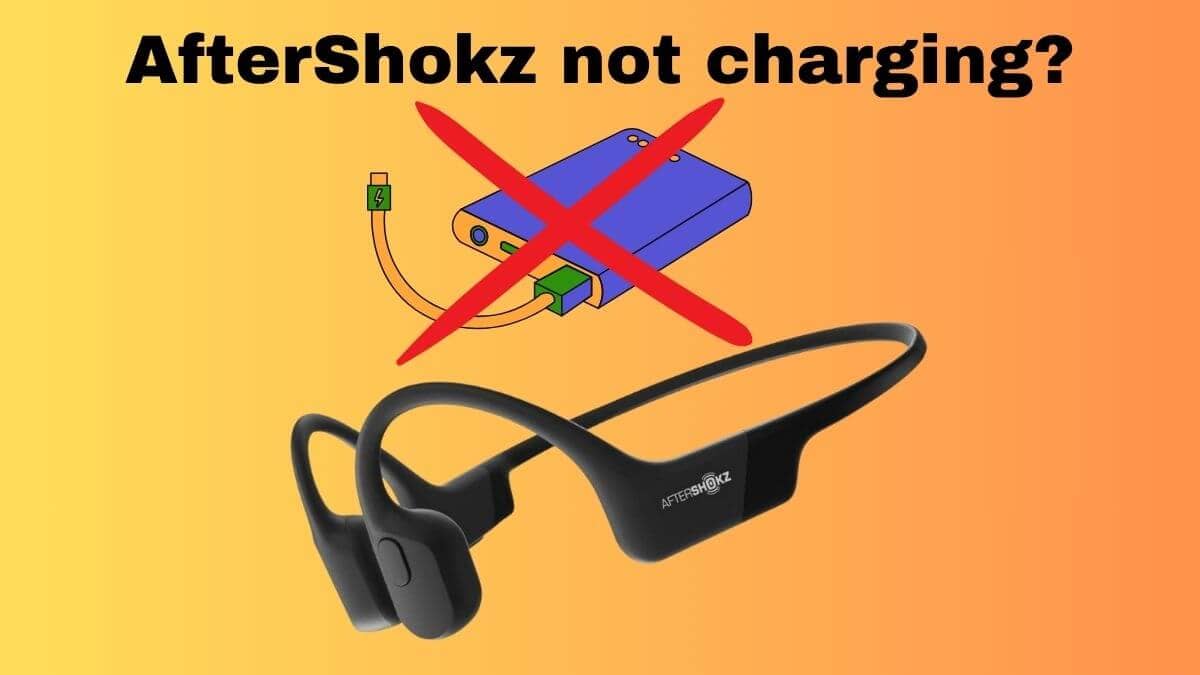 AfterShokz not charging